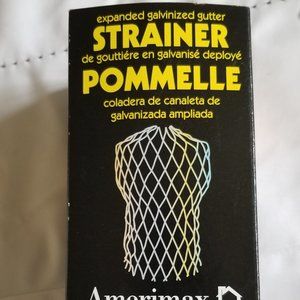 Expandable Galvanized Mesh Gutter Strainer 3" - New